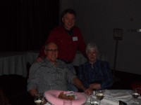 David Styler, Tom Sayers and Enid Woods